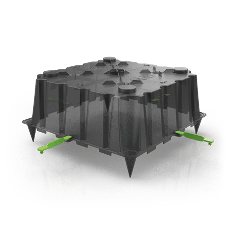 Cassero modulare Sub One in trasparenza