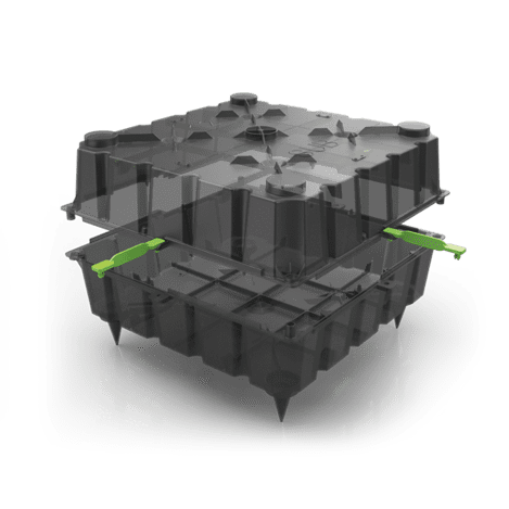 Encofrado modular Sub One/Sub Pro en transparencia