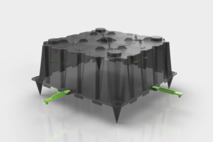 Cassero modulare Sub One in trasparenza