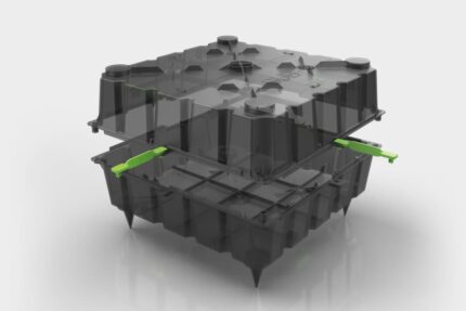 Cassero modulare Sub Pro in trasparenza