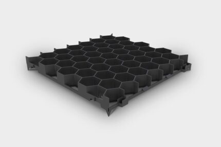 Green Parking color negro en plástico reciclado para aparcamientos y zonas transitables