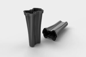 Struttura delle gambe del cassero Hercules per fondazioni ventilate