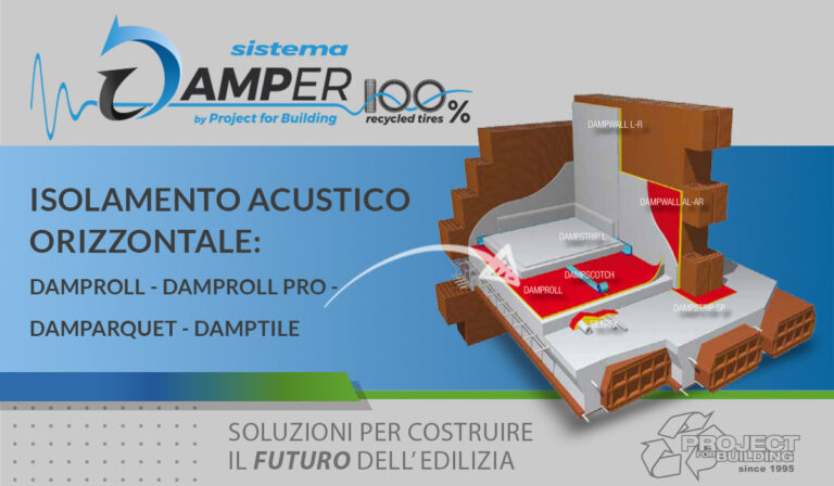 Immagine Blog prodotti per isolamento acustico orizzontale di Project For Building