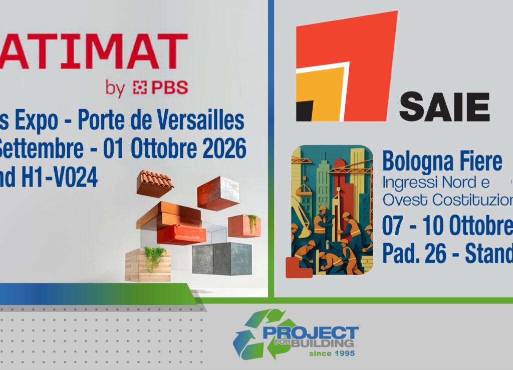 BATIMAT e SAIE 2026: Project For Building torna in fiera
